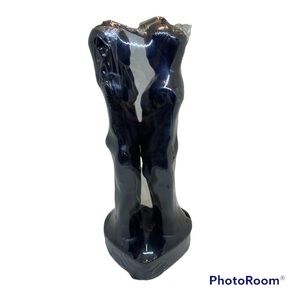 Black separate lovers candle / vela negra separa amantes